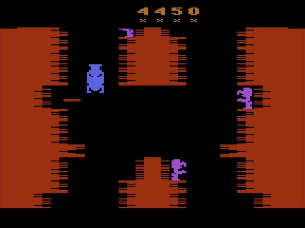 Gameplay of Pigs In Space for Atari 2600